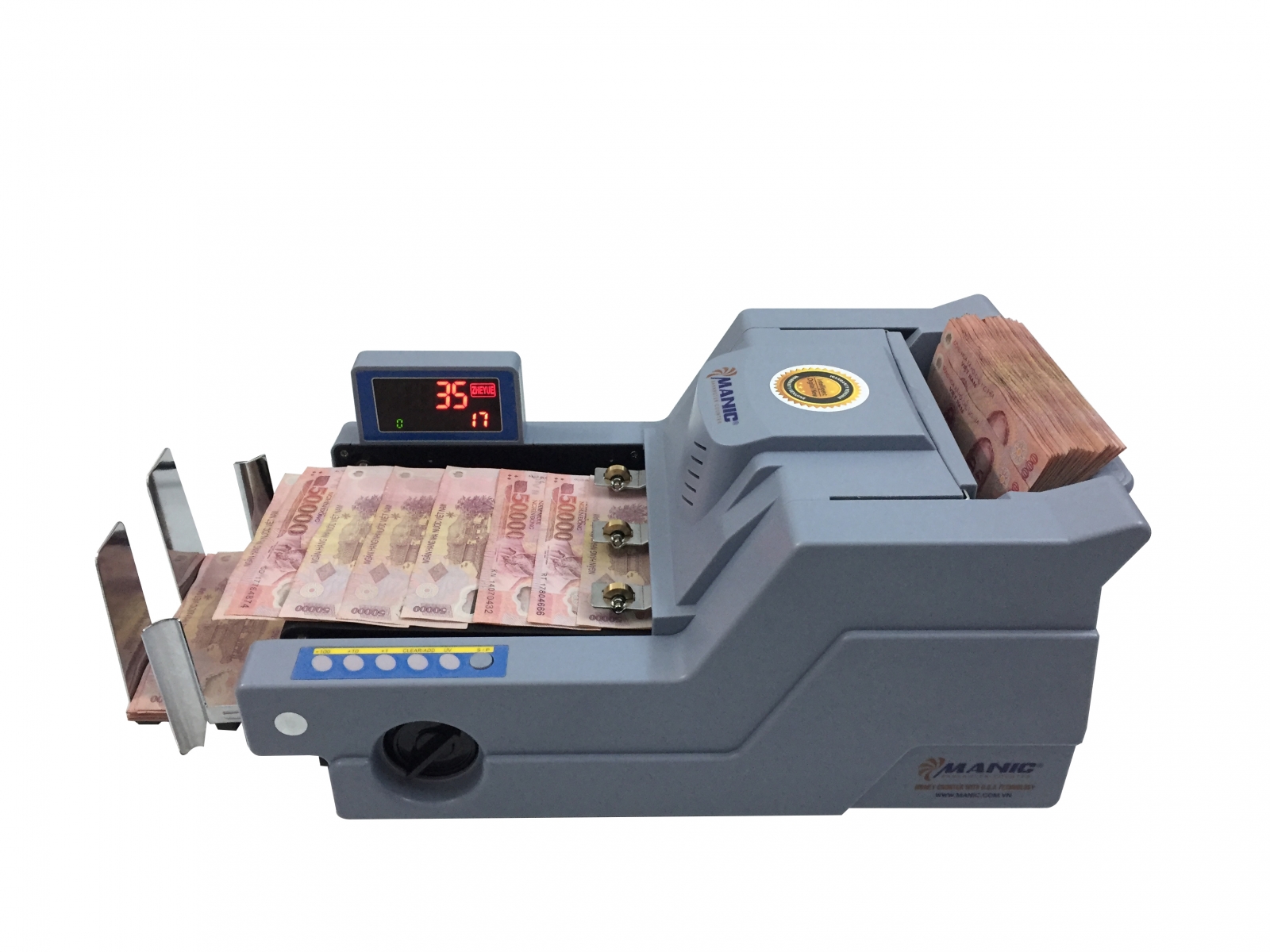 Máy đếm tiền MANIC B-900UV nhập khẩu chính hãng tốc độ đếm tiêu nhanh và chính xác, Máy đếm tiền MANIC B-900UV nhập khẩu chính hãng tốc độ đếm tiêu nhanh và chính xác,