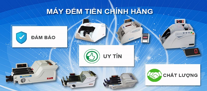 Địa chỉ bán máy đếm tiền chính hãng tại Bình Dương