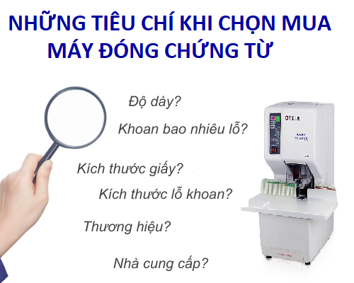 Bạn cần trang bị những kiến thức trước khi chọn mua máy đóng chứng từ Bạn cần trang bị những kiến thức trước khi chọn mua máy đóng chứng từ
