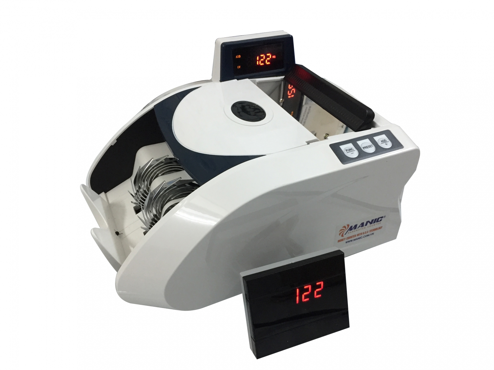 Máy đếm tiền MANIC B-3019UV thiết kế nhỏ gọn sang trọng,hiệu năng cao Máy đếm tiền MANIC B-3019UV thiết kế nhỏ gọn sang trọng,hiệu năng cao