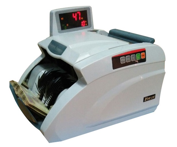 Máy đếm tiền Glory GFS-8686c cao cấp trang bị nhiều mắt led,mắt hồng ngoại giúp việc kiểm giả siêu chính xác