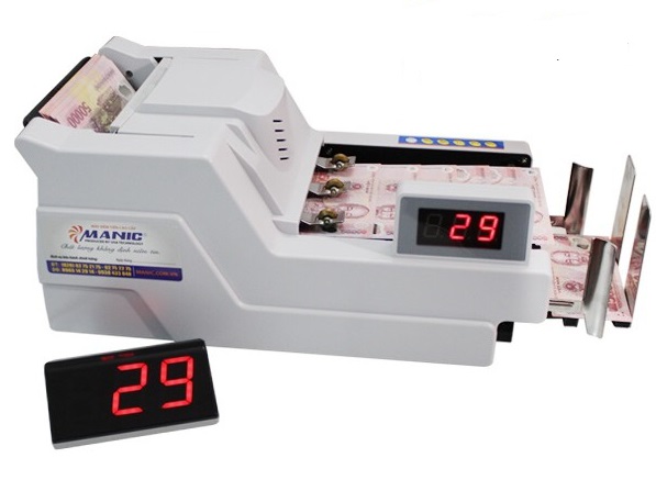 Máy đếm tiền Manic B-6868 với nhiều tính năng ưu điểm vượt trội được nhiều ngân hàng tin dùng Máy đếm tiền Manic B-6868 với nhiều tính năng ưu điểm vượt trội được nhiều ngân hàng tin dùng