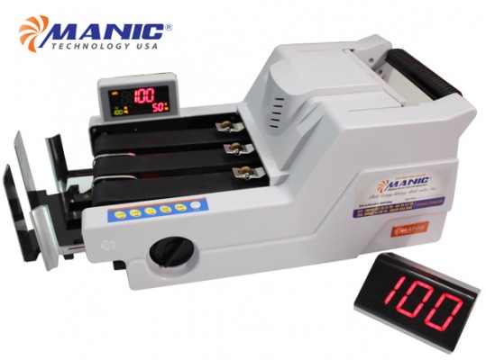 MÁY ĐẾM TIỀN MANIC B-6868